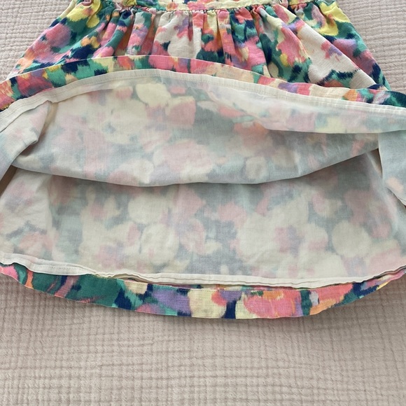 Baby Gap Linen Floral Dress - Picture 4 of 6